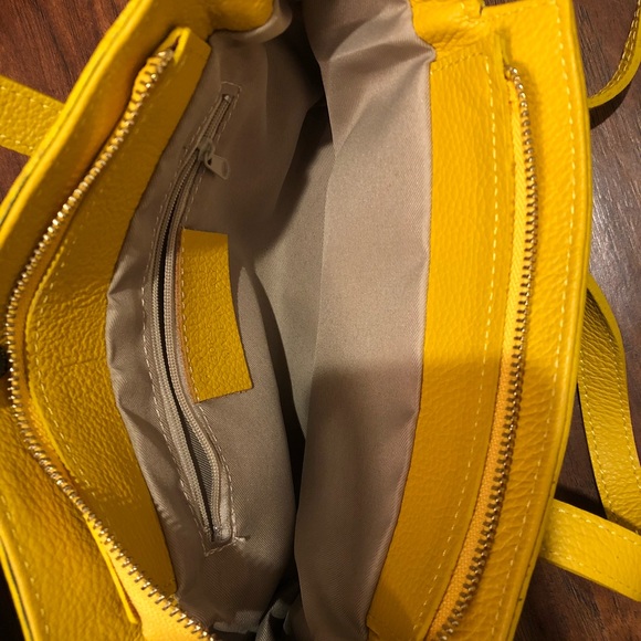 Bags Yellow Crossbody Made In Italy Poshmark